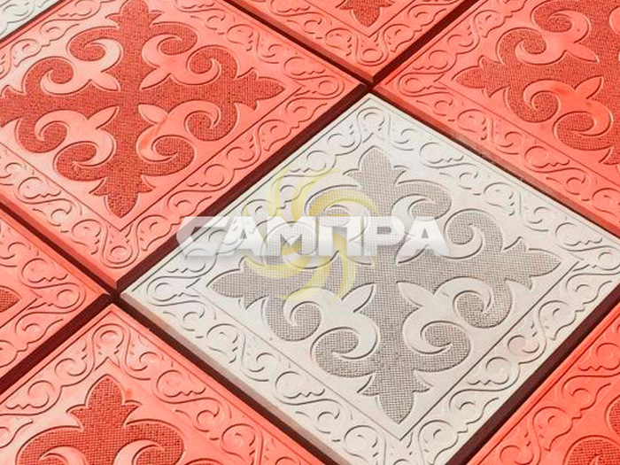 Форма Квадрат Азия 30х30х4,5 см фото 6