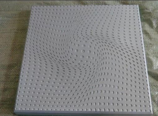 Форма для изготовления плитки Иллюзия фото Форма для изготовления плитки Иллюзия